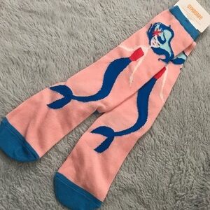 NWT Gymboree Mermaid knee socks girls size S small pink teal NEW ~ Mermaidcore
